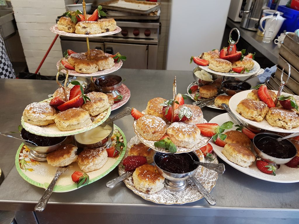 Afternoon tea provided by KB Catering